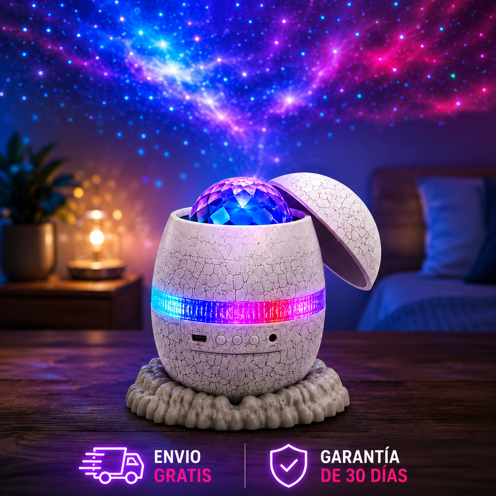 PROYECTOR GALÁCTICO HUEVO DE DINOSAURIO