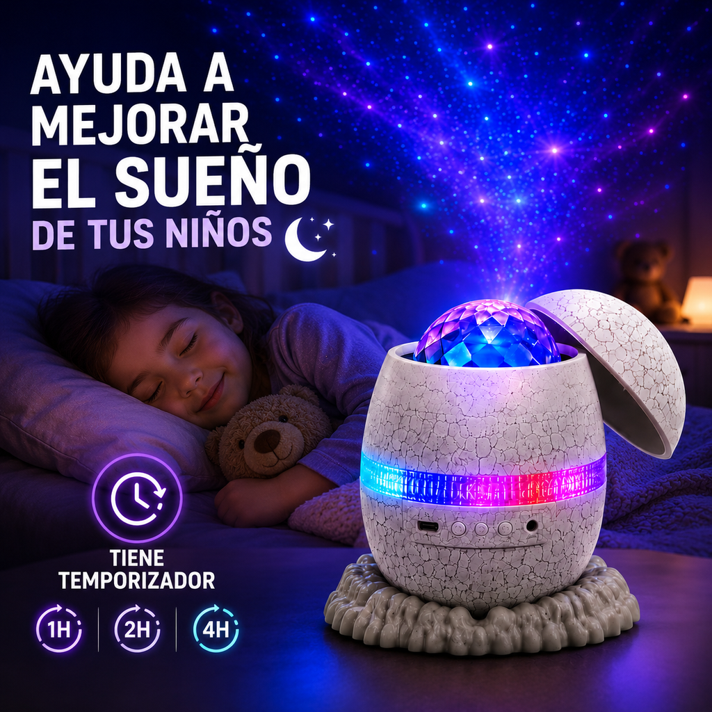 PROYECTOR GALÁCTICO HUEVO DE DINOSAURIO